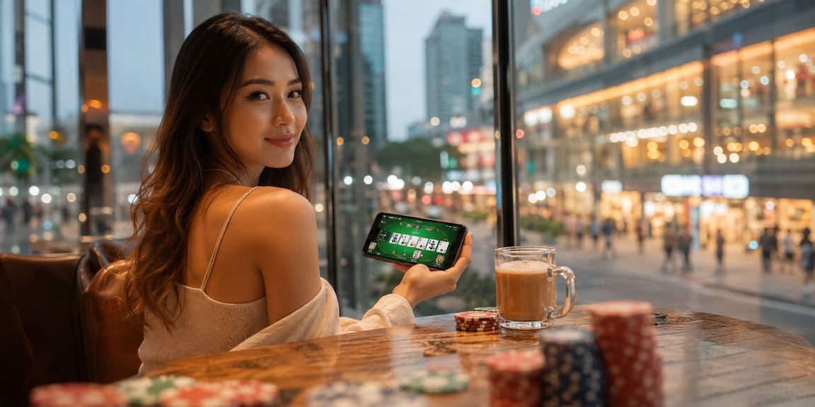 Pengguna Johor Bahru bermain rummy dalam talian melalui platform 125