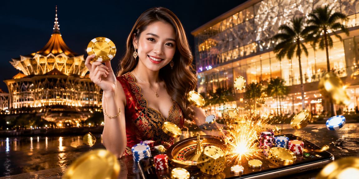 Pemain kasino mudah alih Sarawak bermain roulette dalam talian di platform 125